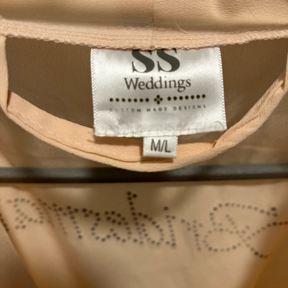 Pink Bridesmaid Robe - Picture 2 of 3